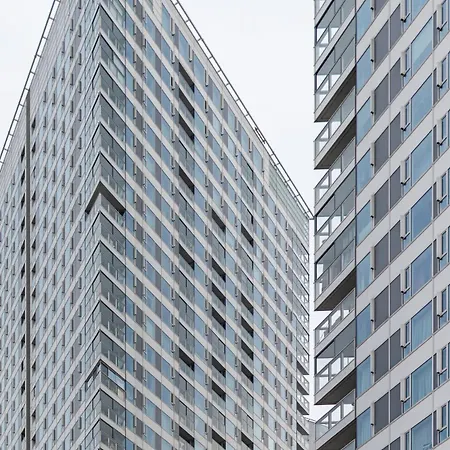 Panorama 1-Bedroom Apartment On Floor 13 With City View And Parking By Skyviews דירה *